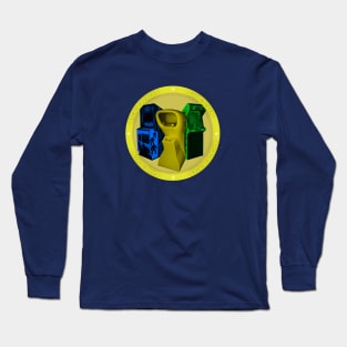 Arcade Heroes - Retro Game Token Long Sleeve T-Shirt